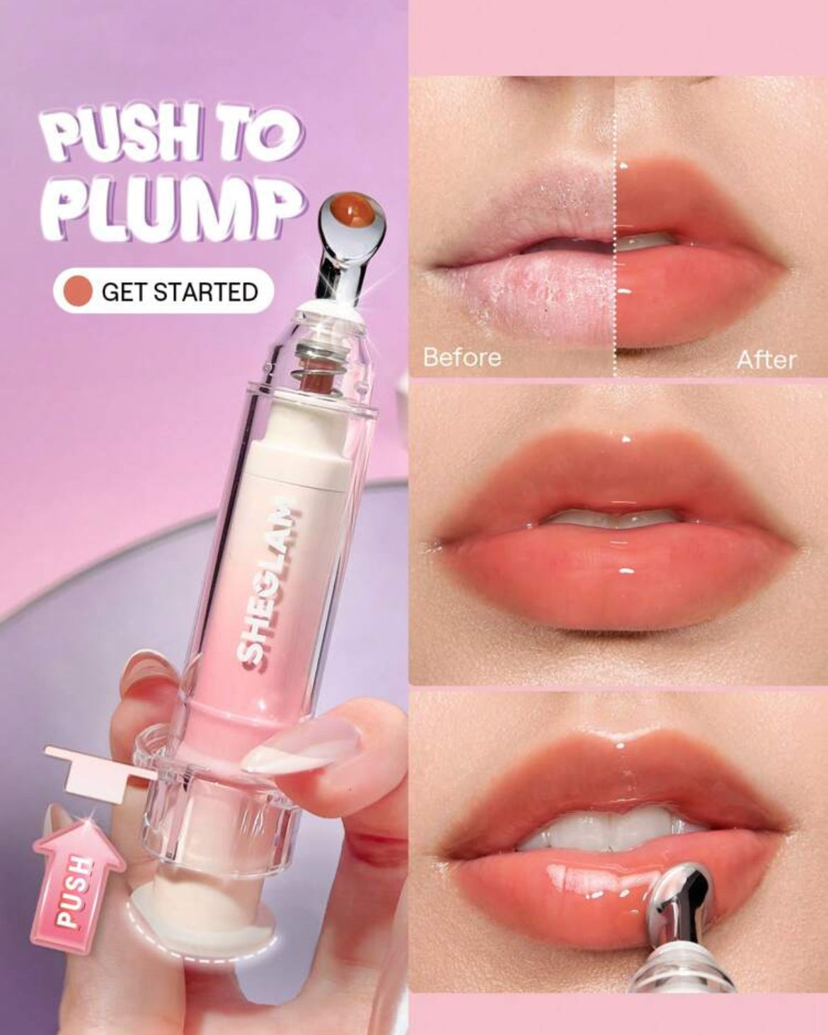 Booster Shine Plumping Lip Gloss- Get Started