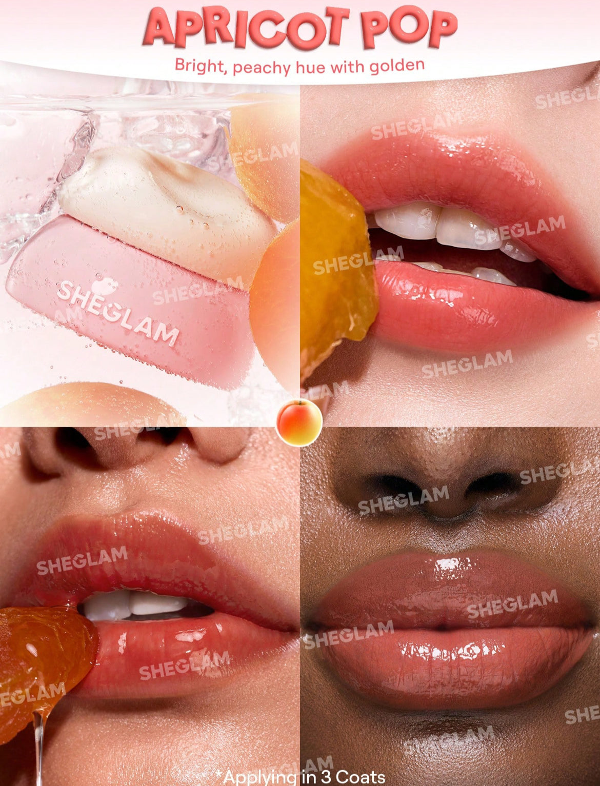 Mermelada de labios Hydra Jelly Pocket 🫦 Apricot Pop 🧡