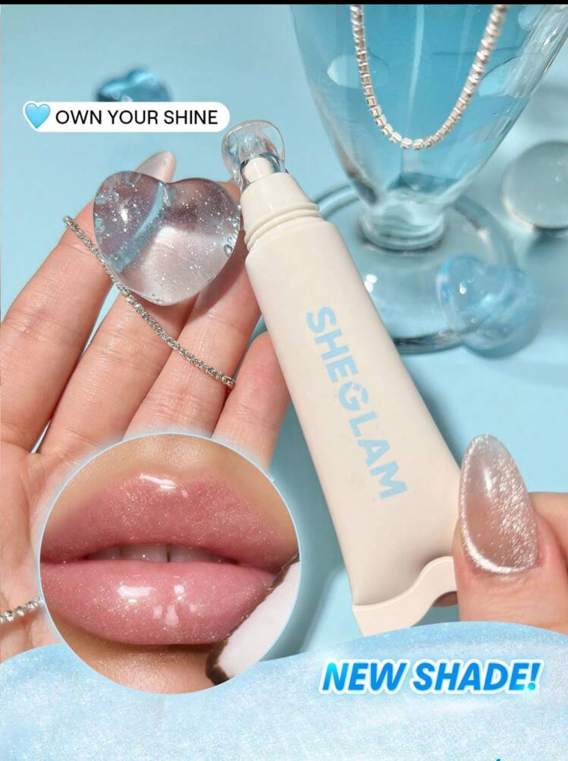 Brillo labial hidratante Crystal Glaze- Own your shine