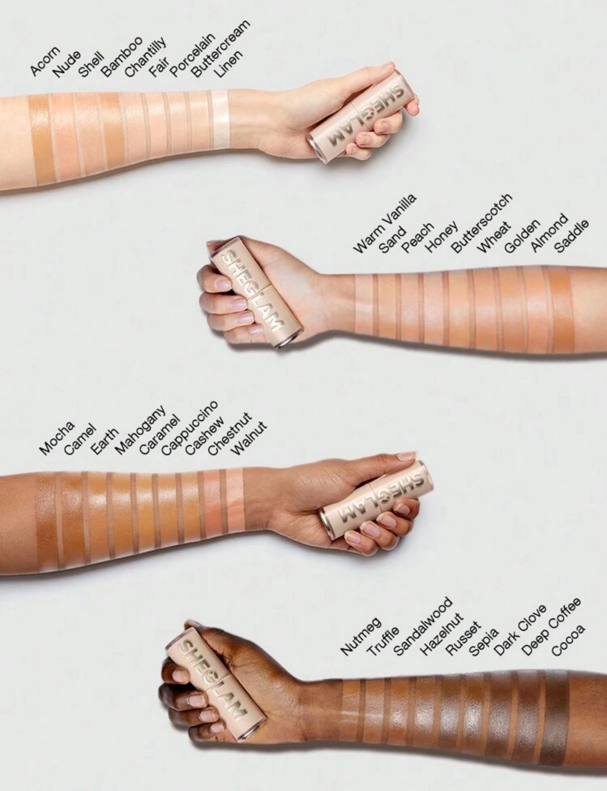 Base de maquillaje en barra Skin Magnet de alta cobertura- Chantilly✔️