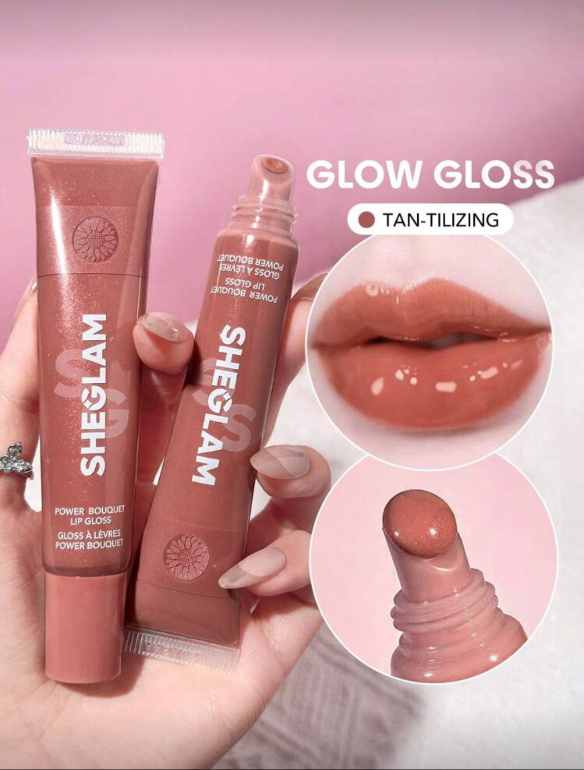 Brillo brillante Spring It On-Tan Tilizing