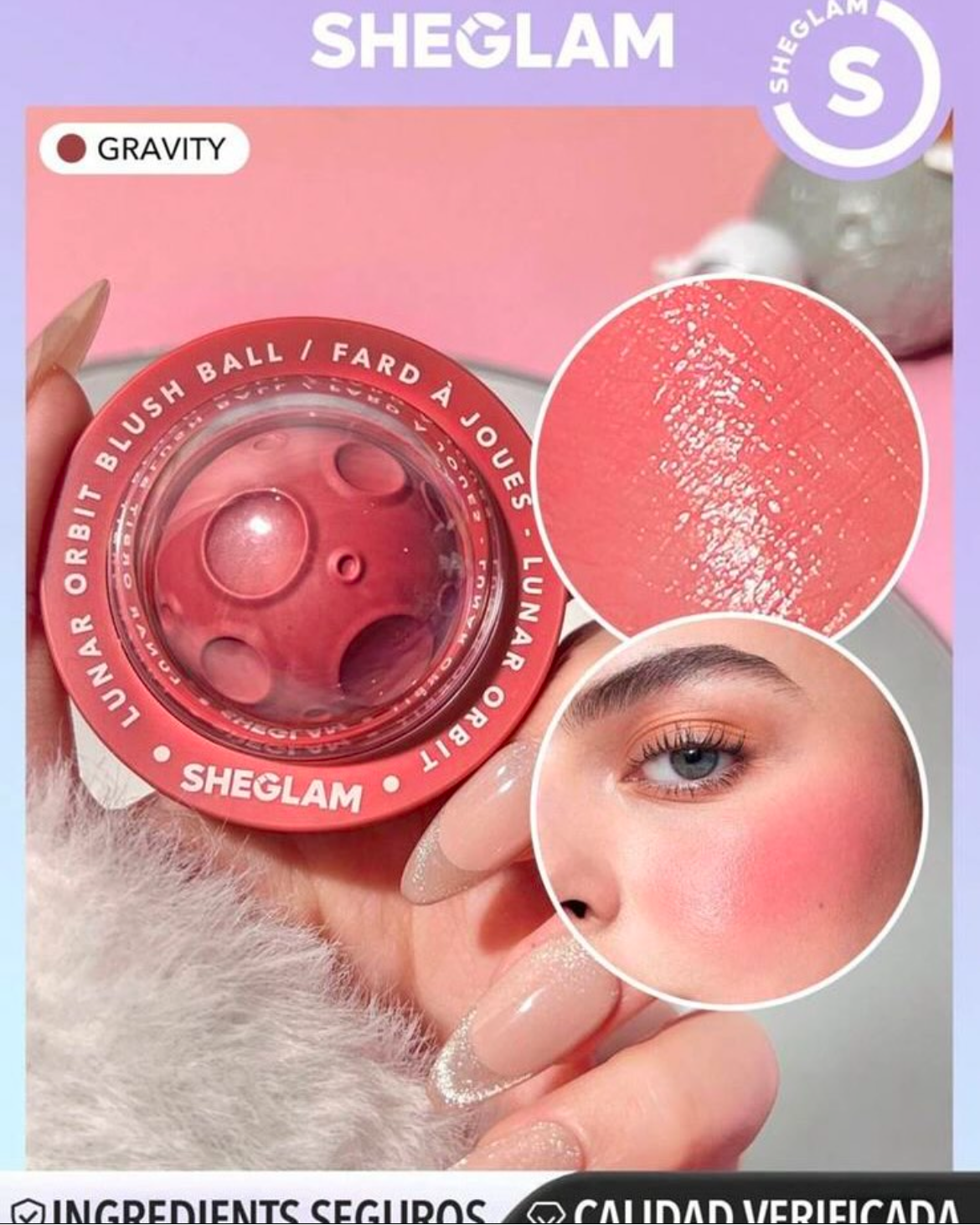 SHEGLAM bola de rubor de Òrbita Lunar-Gravity