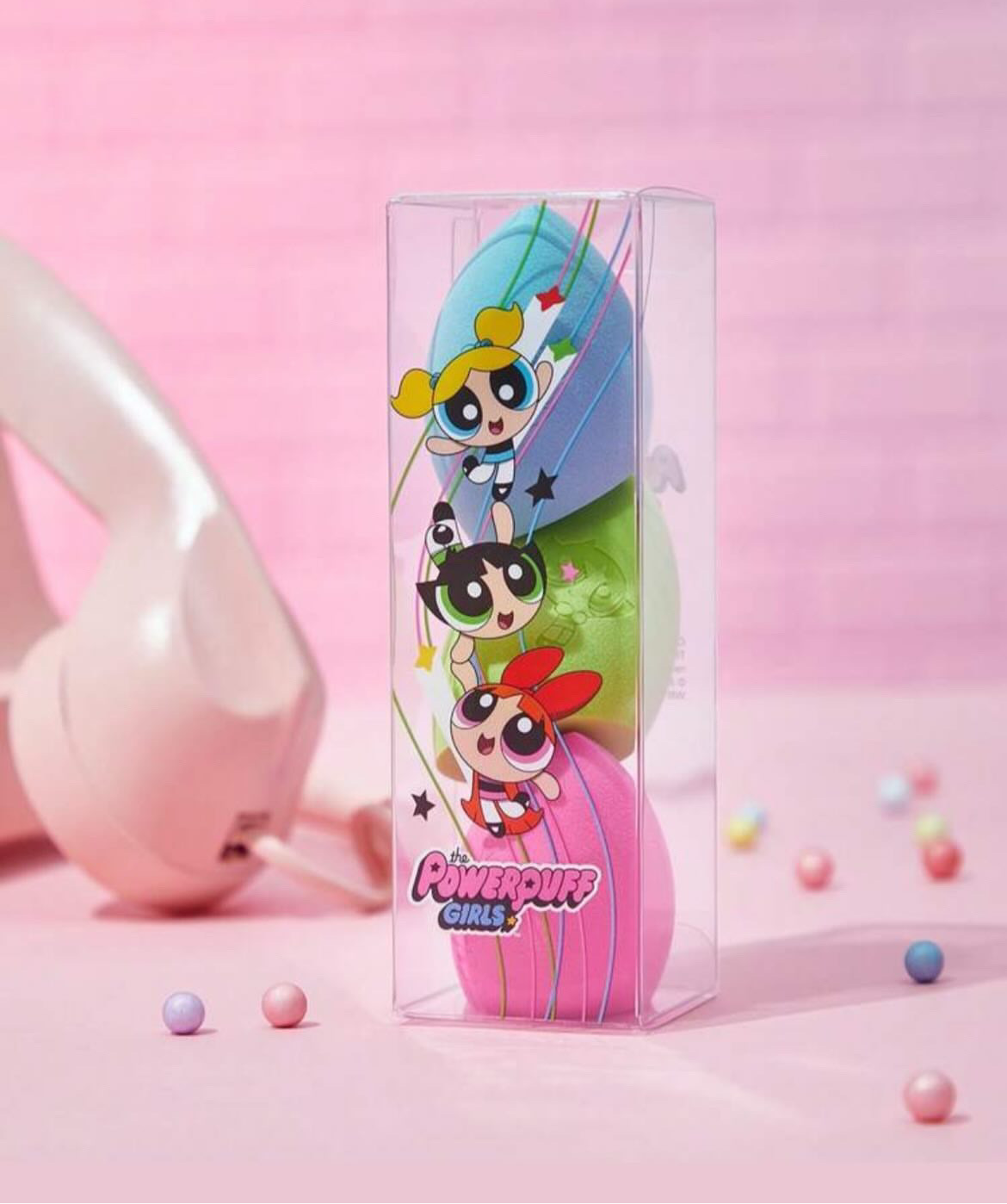 CHICAS SUPER PODEROSAS X SHEIN SET 3 ESPONJAS DE MAQUILLAJE