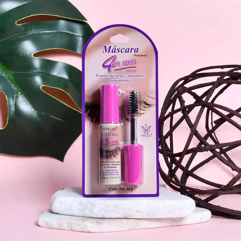 Mascara 4 en 1 Clásico Negro Prosa
