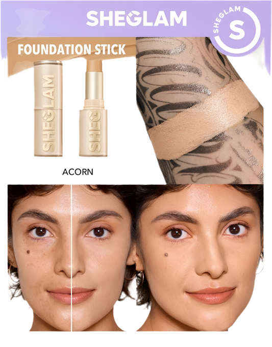 Base de maquillaje en barra Skin Magnet de alta cobertura-Acorn✔️