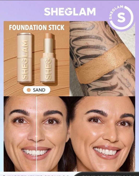 Base de maquillaje en barra Skin Magnet de alta cobertura- Sand✔️