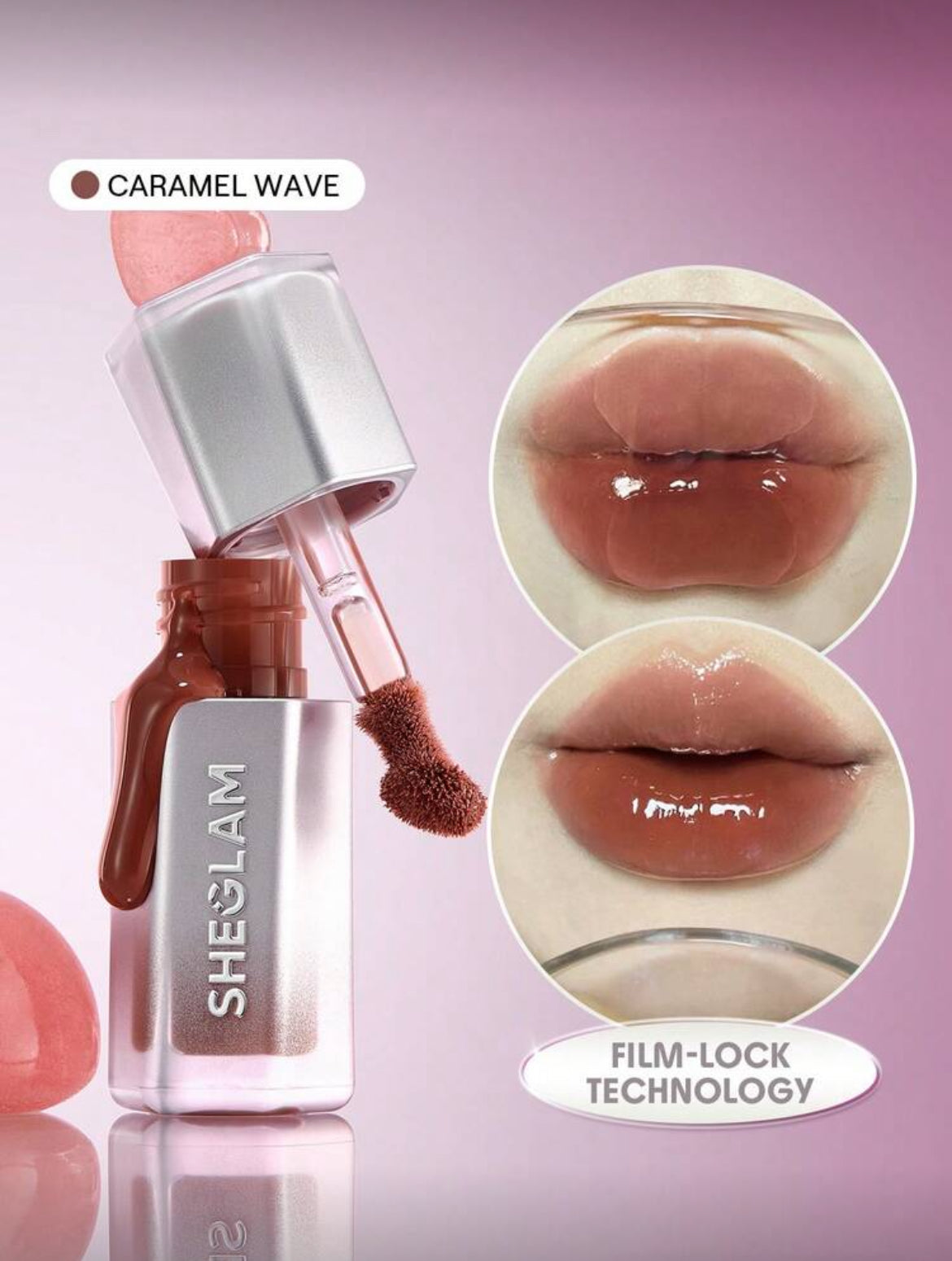 Glass Lock Air Brillo Labial Intrasferibles-Caramel Wave