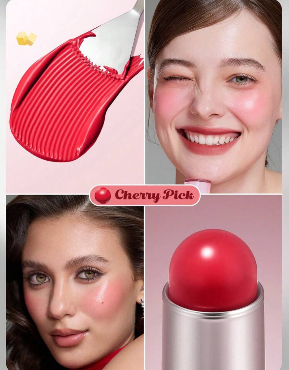 Rubor Buttery Bliss en barra- Cherry Pick