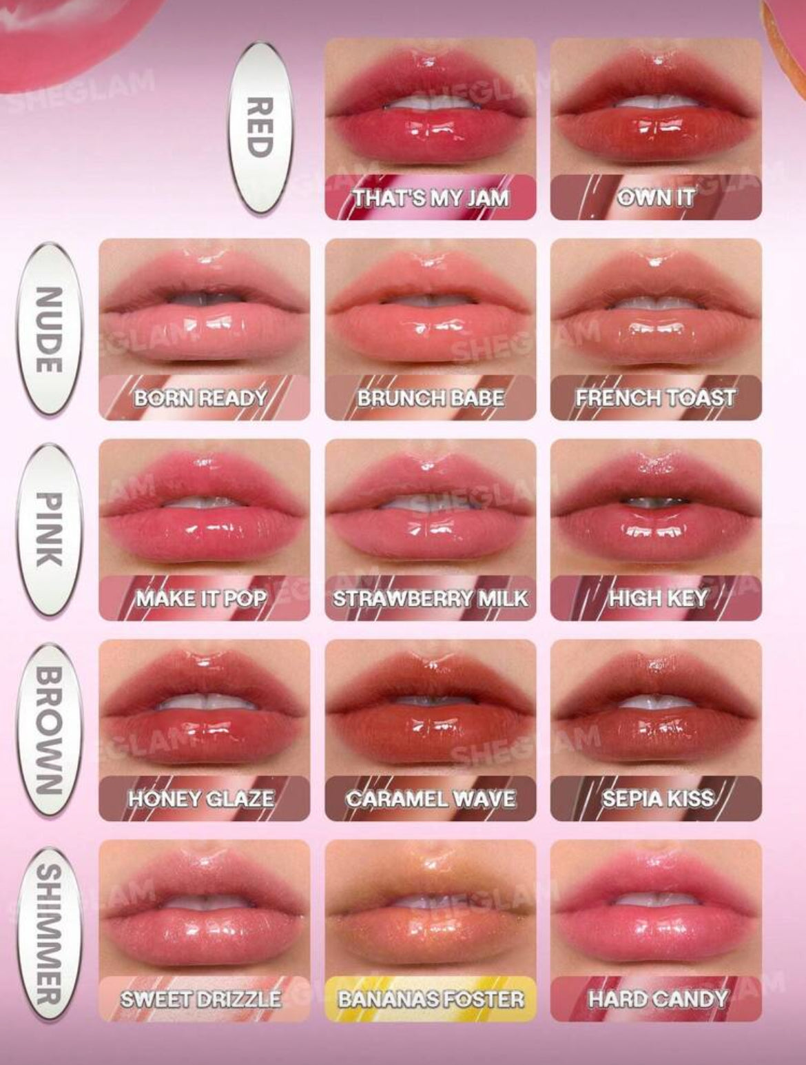 Glass Lock Air Brillo Labial intransferibles- Born Ready