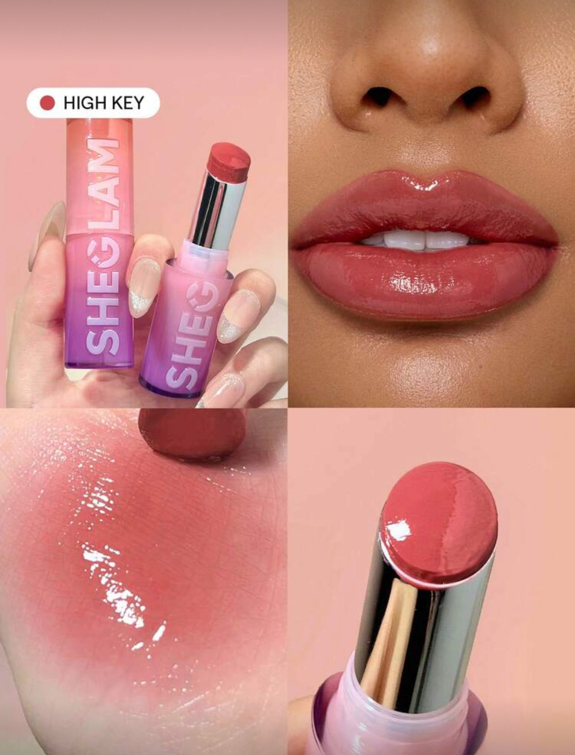 Labial barra brillante- High Key