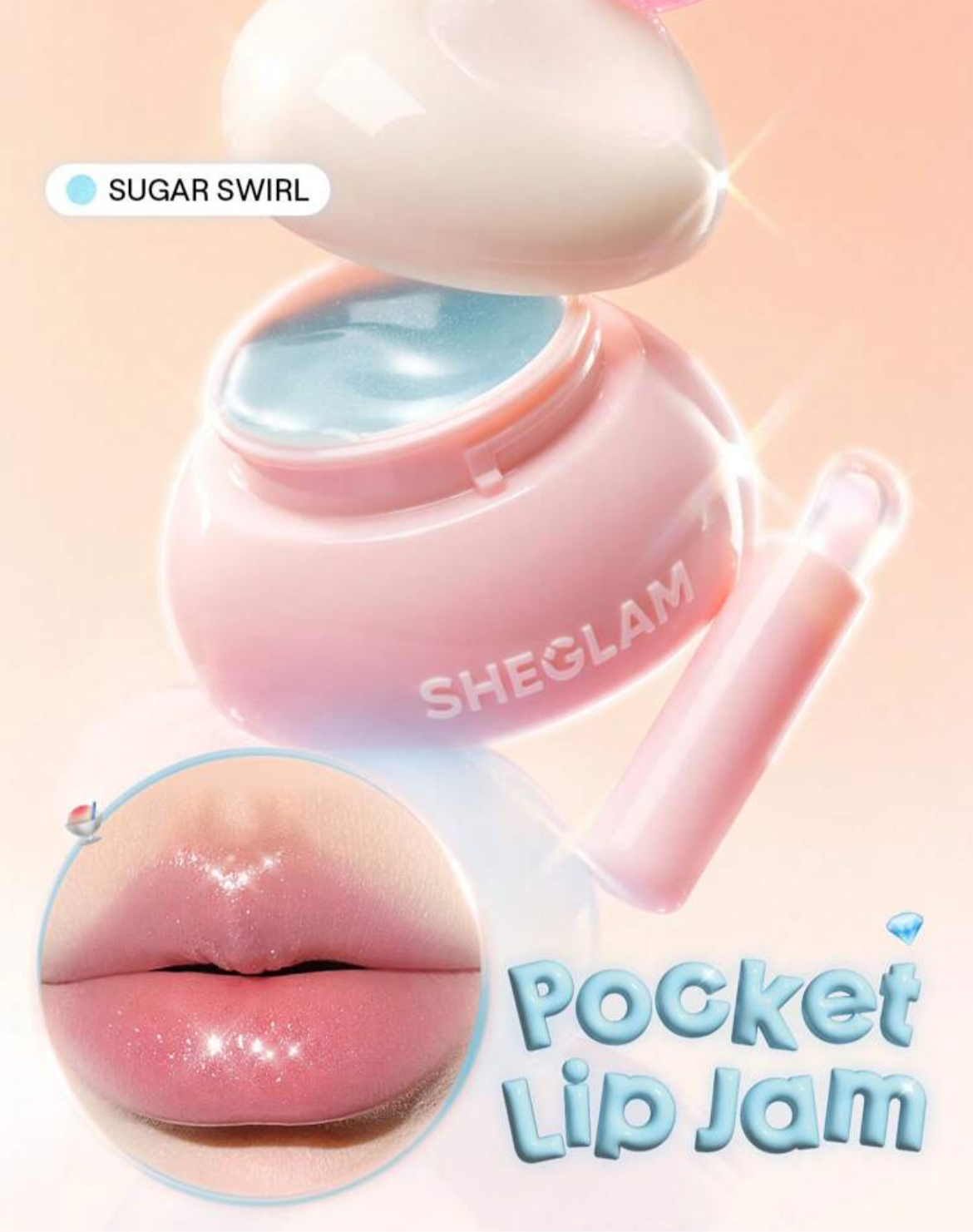 Mermelada de labios Hydra Jelly Pocket 🫦 Sugar Swirl 🍭