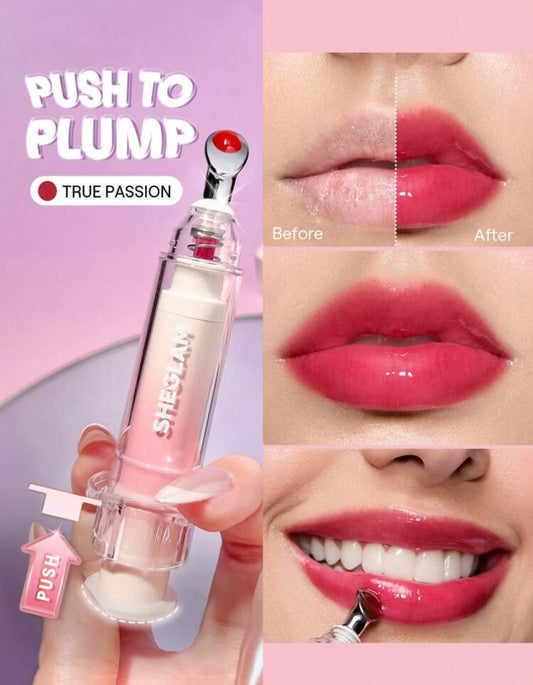 Booster Shine Plumping Lip Gloss- True Passion