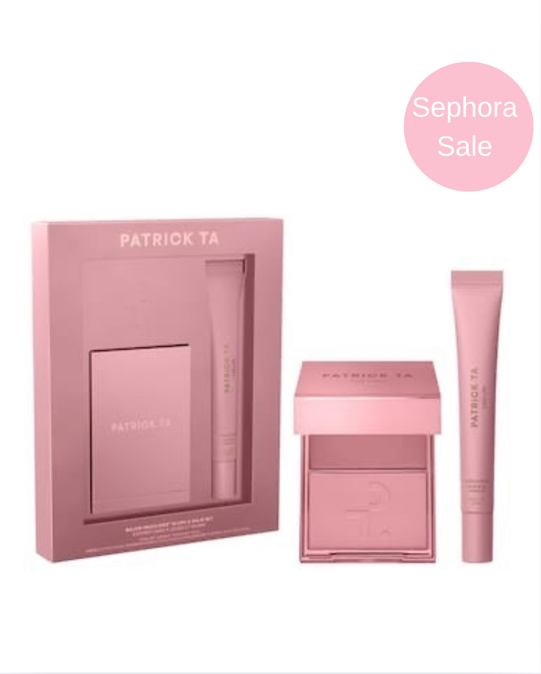 SEPHORA SALE Major Headlines Double-Take Crème & Powder Blush Duo & Lip Balm Makeup Gift Set “BAJO PEDIDO”