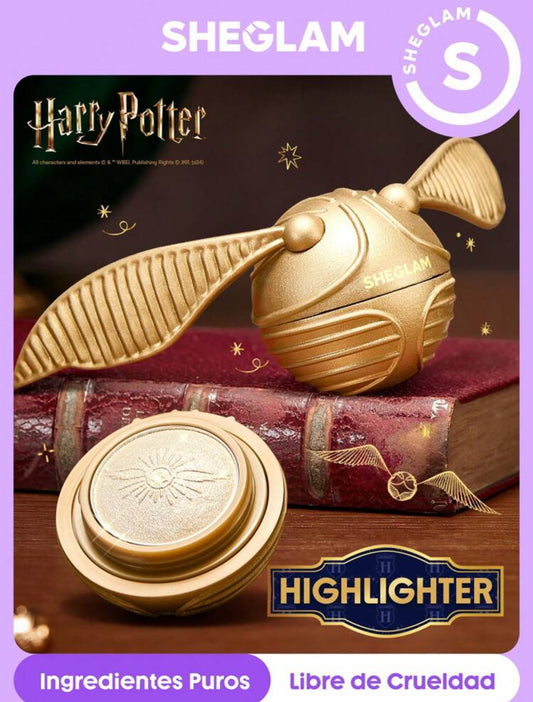 Iluminador Snitch Dorada de Harry Potter™ X SHEGLAM BAJO PEDIDO