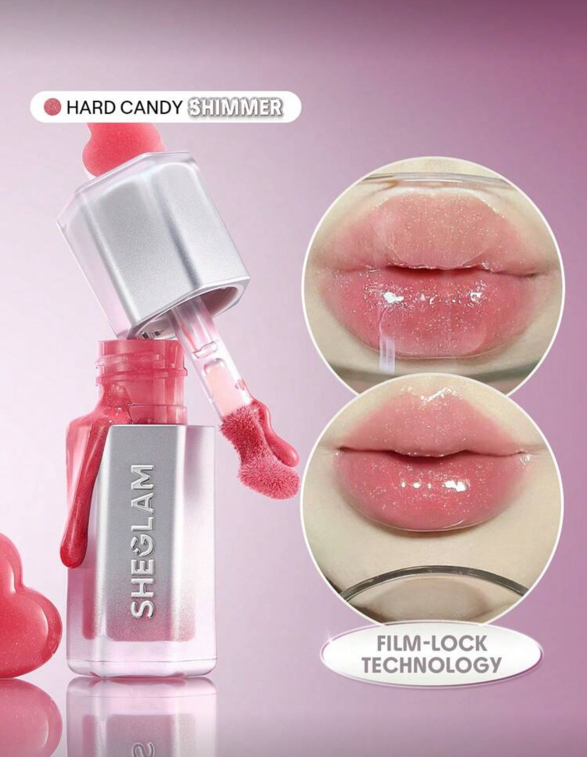 Glass Lock Air Brillo Labial intransferibles