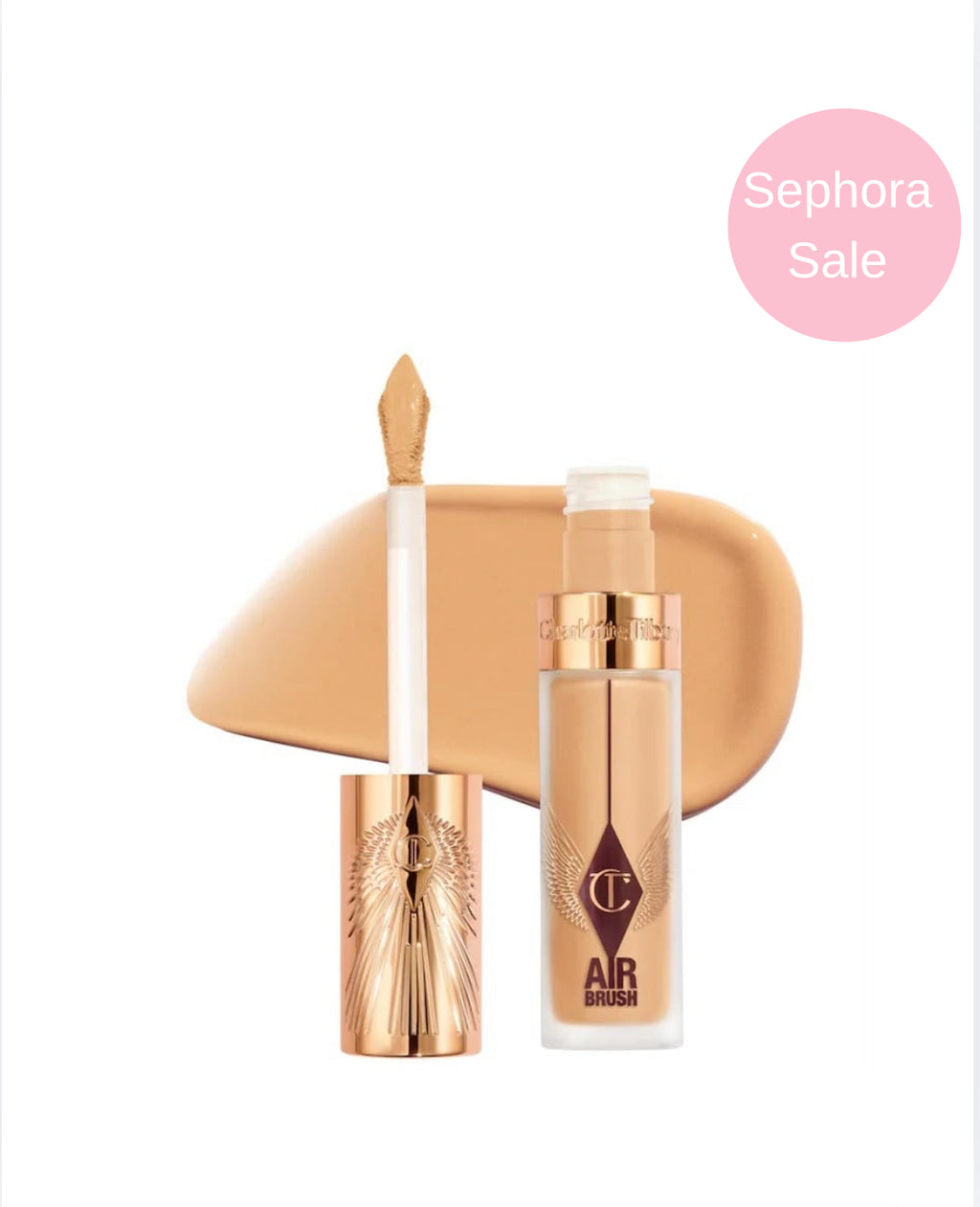SEPHORA SALE Charlotte Tilbury 
Airbrush Flawless Crease-Proof Long-Wear Blur Concealer with Hyaluronic Acid “Bajo pedido”