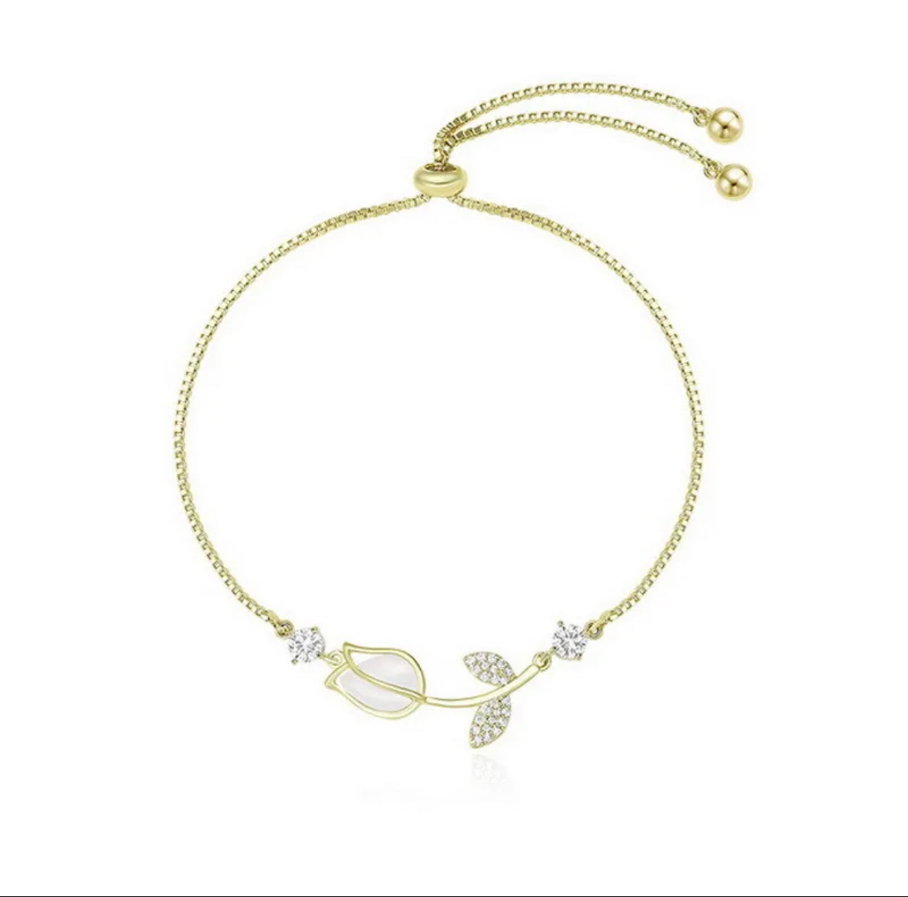 Pulsera con tulipán