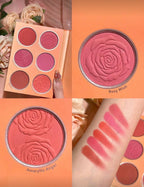Paleta de 6 rubores en polvo Sheglam