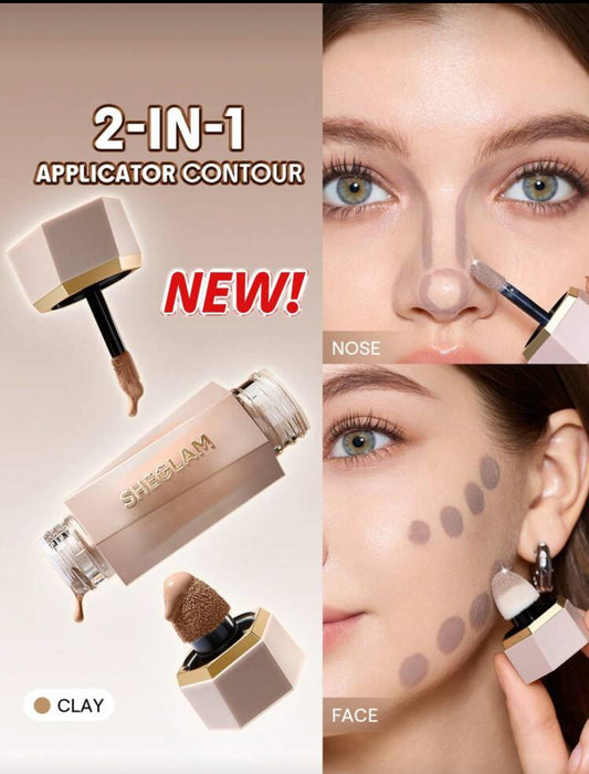 Dúo de contorno líquido - Clay