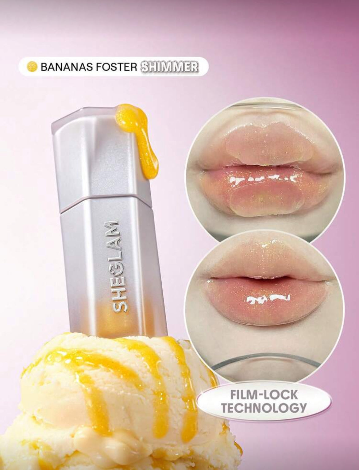 Glass Lock Air Brillo Labial intransferibles
