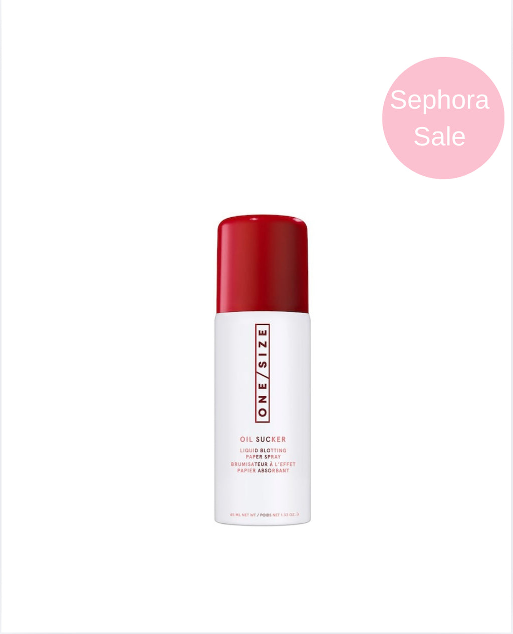 SEPHORA SALE ONE/SIZE by Patrick Starrr 
Oil Sucker Liquid Blotting Paper Touch Up Spray “BAJO PEDIDO”