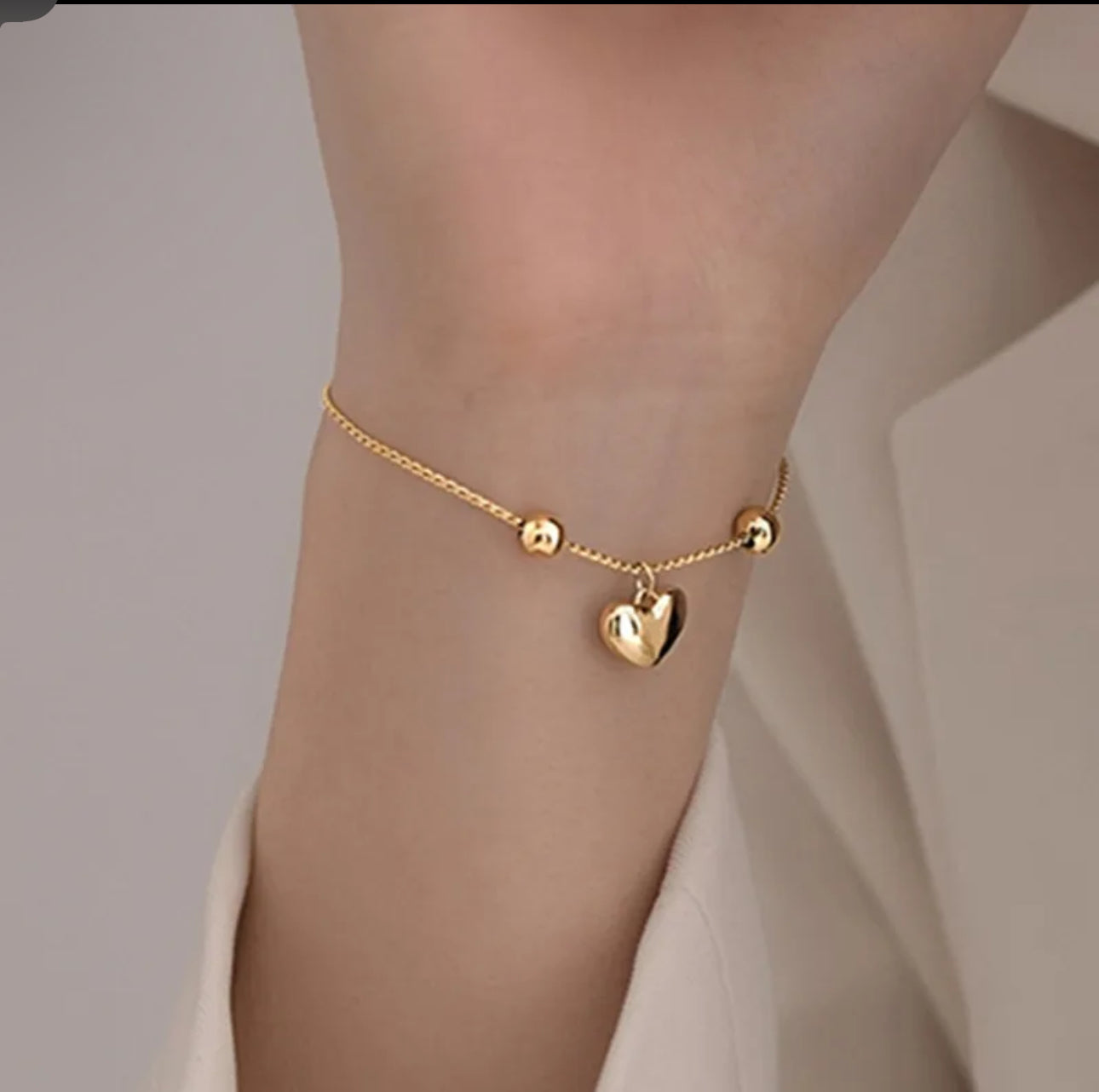 Pulsera de corazón
