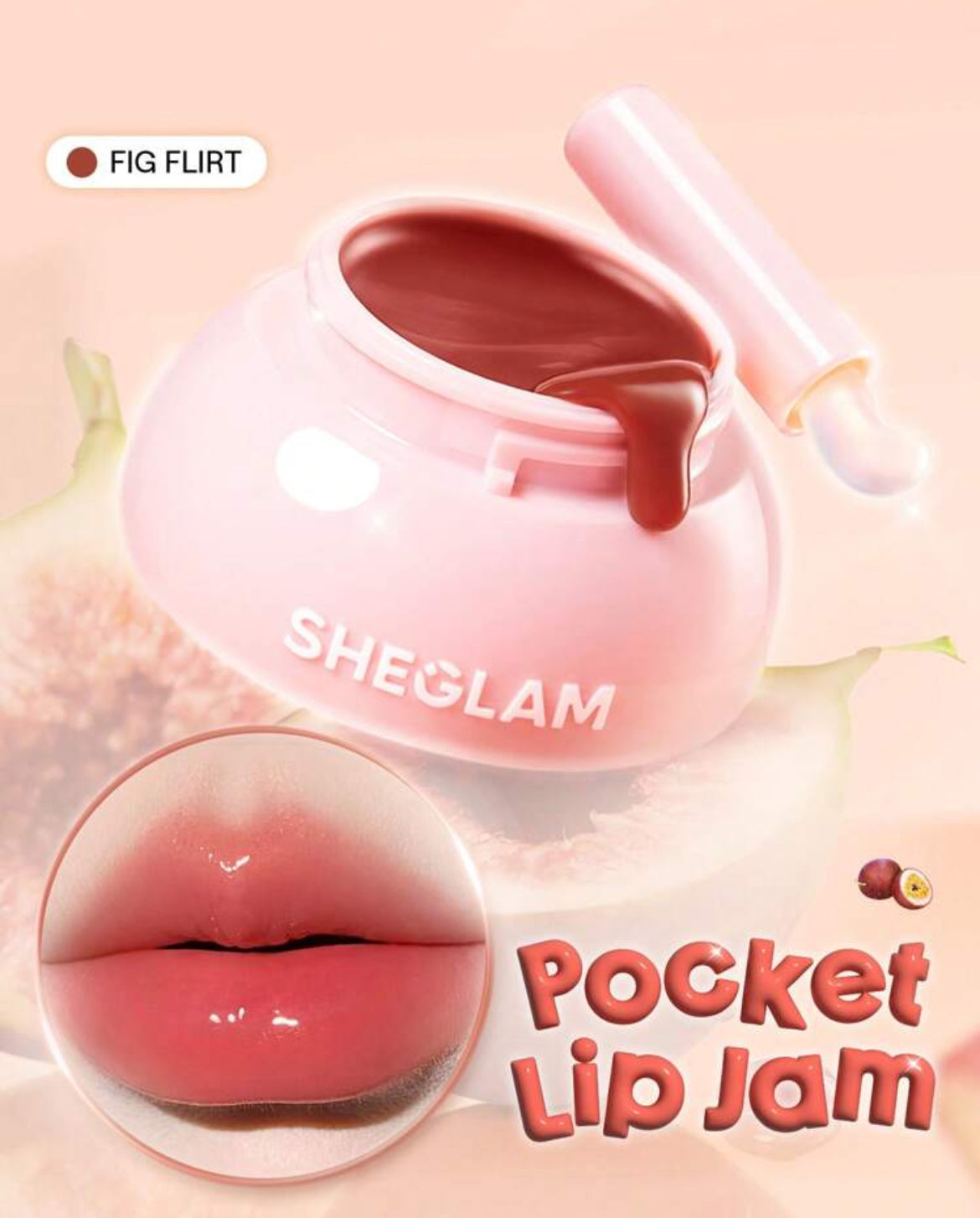 Mermelada de labios Hydra Jelly Pocket 🫦 Fig Flirt 💋