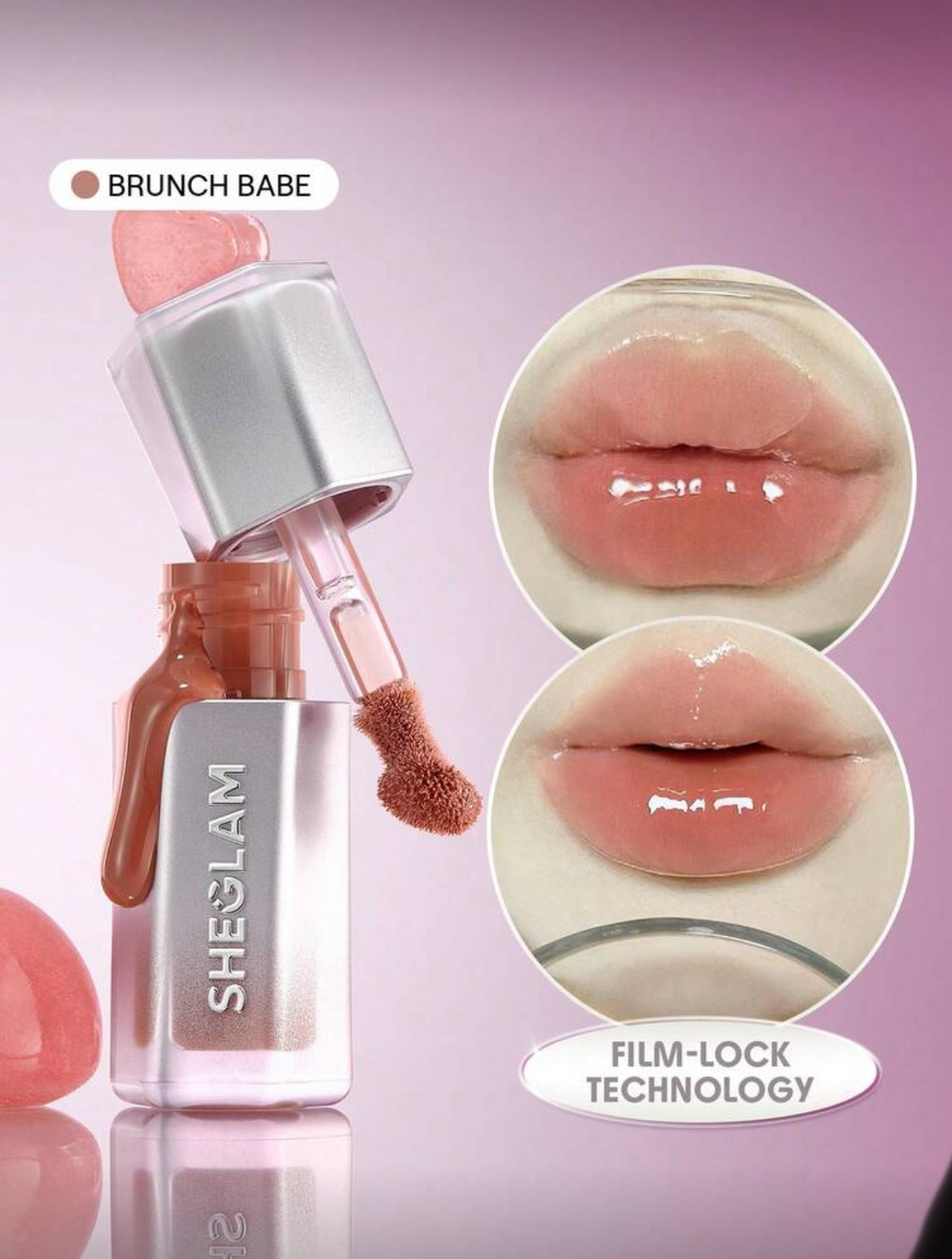 Glass Lock Air Brillo Labial intransferibles