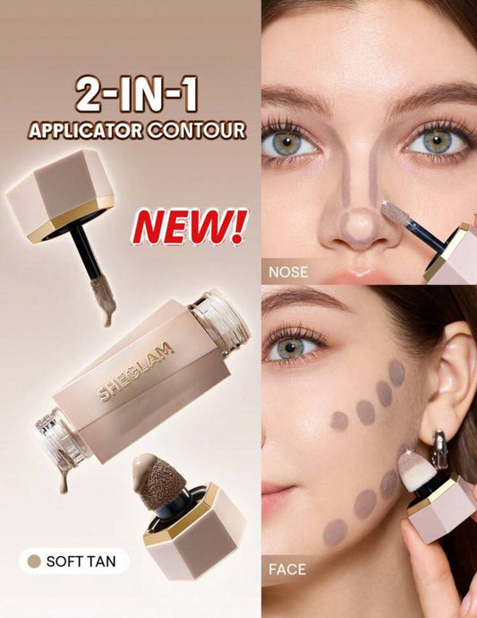 Dúo de contorno líquido - Soft Tan