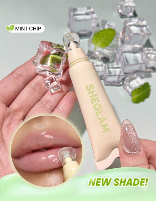 Brillo labial hidratante Crystal Glaze- Mint Chip