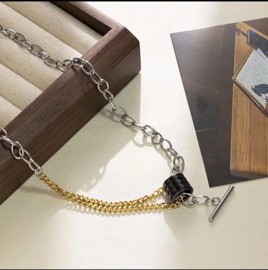 Collar de acero inoxidable