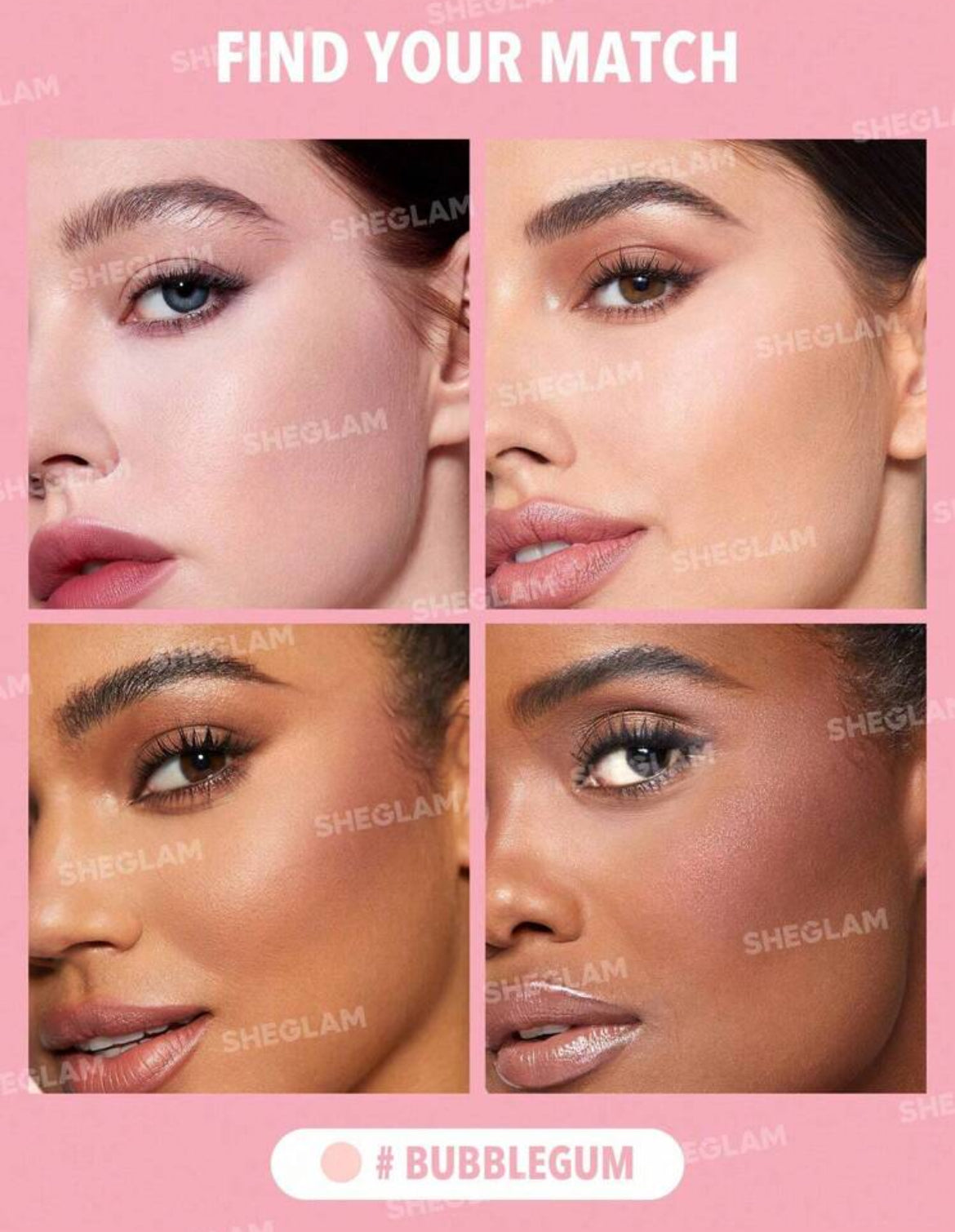 Polvos fijadores para rostro y contorno de ojos Insta-Ready Duo - Bubblegum