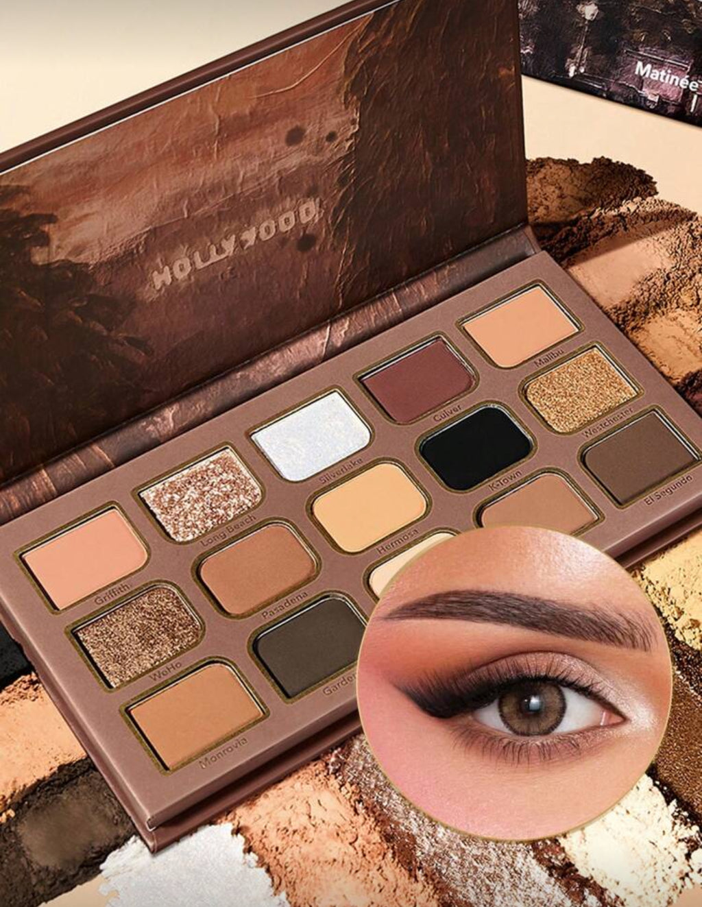 Paleta sombras Sheglam 15 colores-Los Ángeles