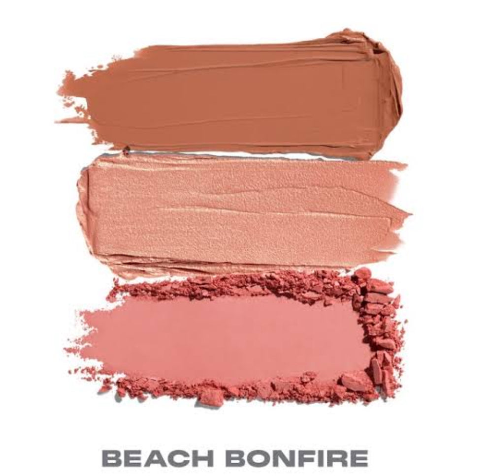 CHEEK THRILLS MULTI-FINISH FACE TRIO Beach Bonfire