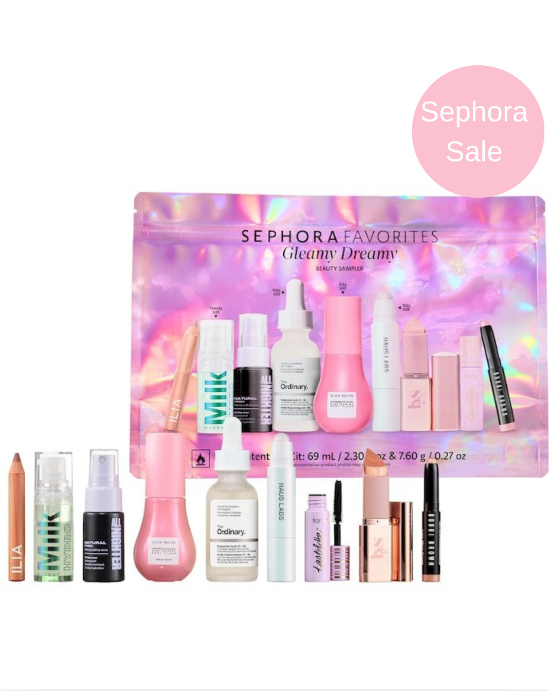SEPHORA SALE Sephora Favorites 
Gleamy Dreamy Makeup and Skincare Value Set “BAJO PEDIDO”