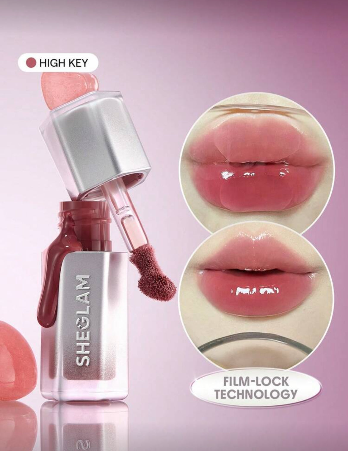 Glass Lock Air Brillo Labial intransferibles