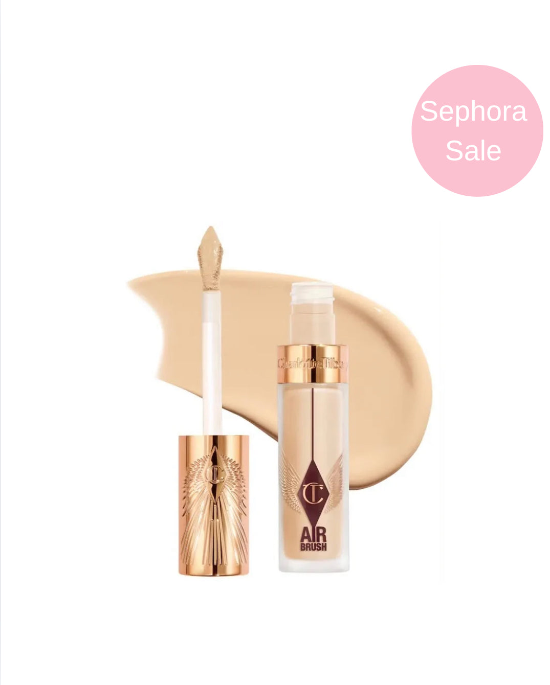 SEPHORA SALE Charlotte Tilbury 
Airbrush Flawless Crease-Proof Long-Wear Blur Concealer with Hyaluronic Acid “Bajo pedido”