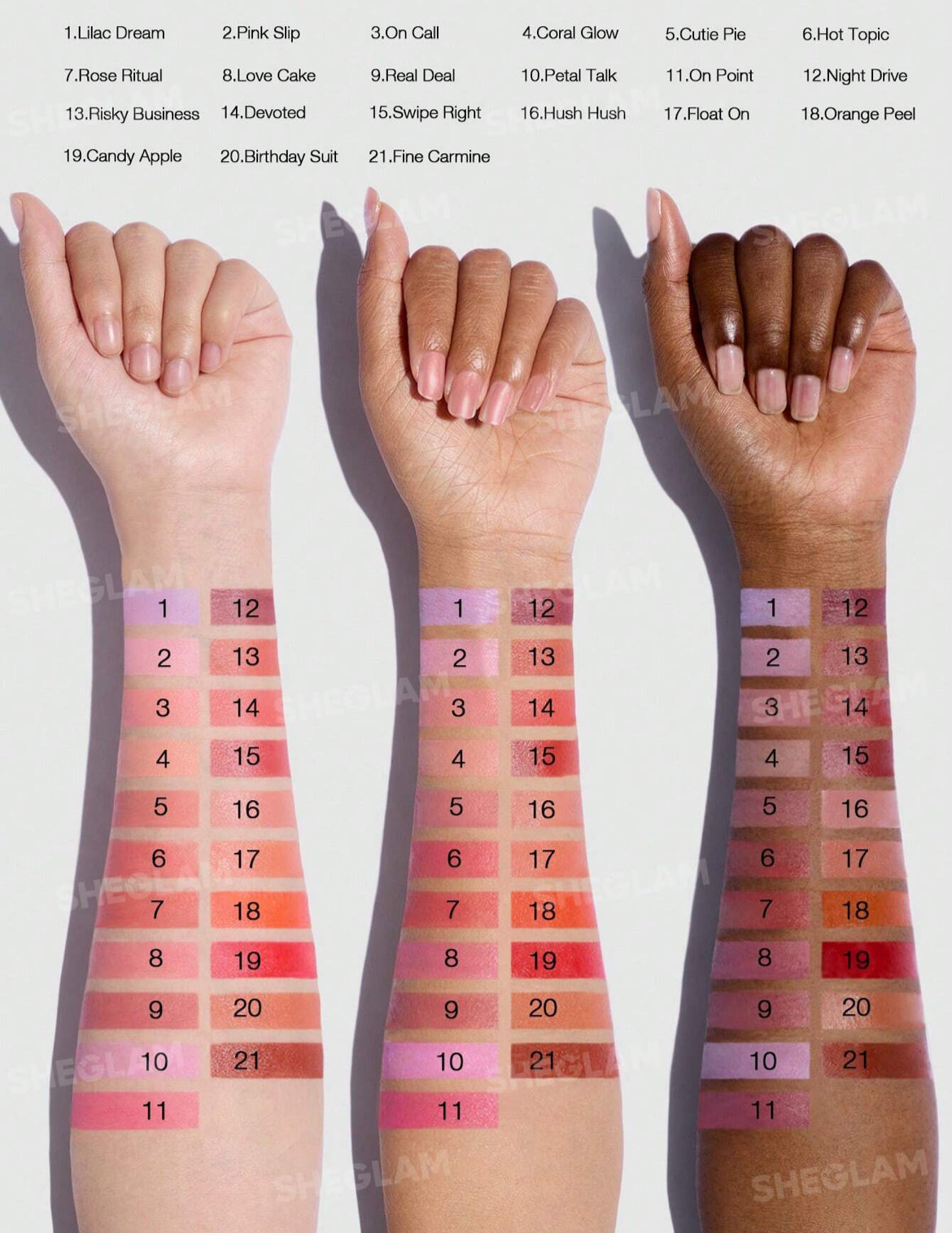 SHEGLAM RUBOR PINK SLIP💕💞💗