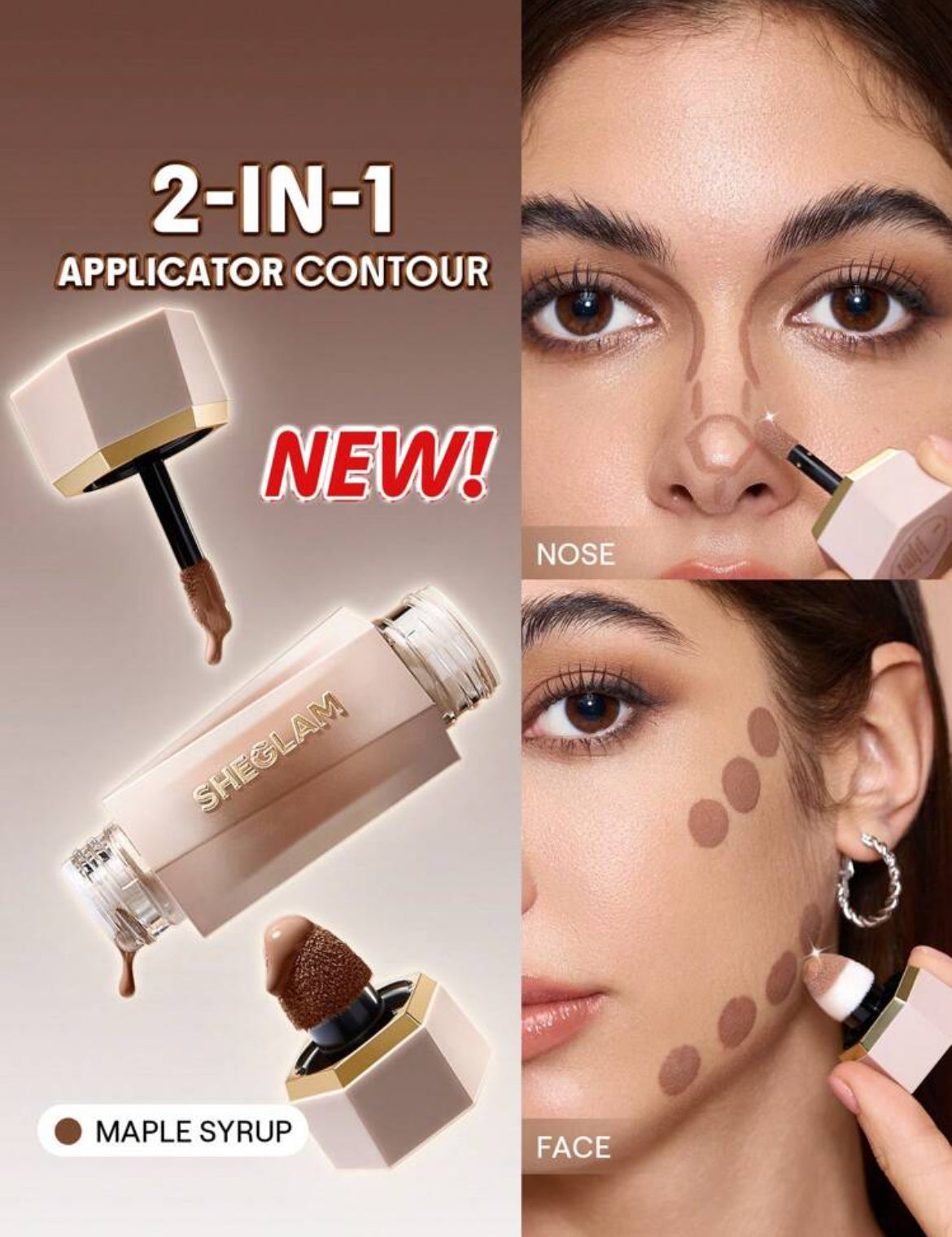 Dúo de contorno líquido- Maple Syrup