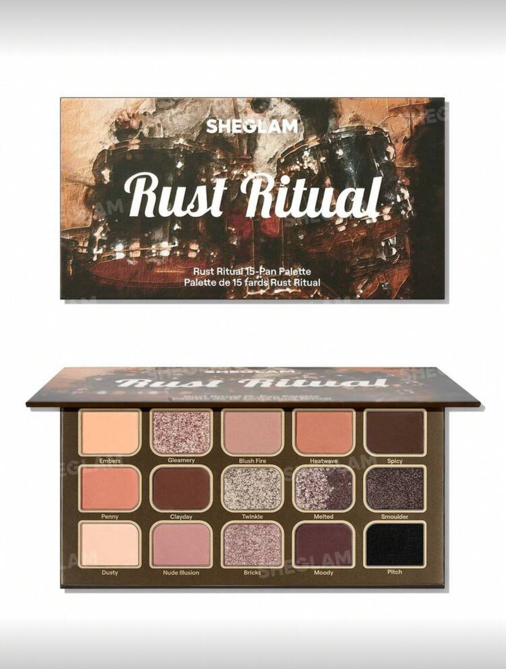 Paleta sombras Sheglam 15 colores