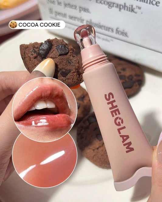 Brillo labial hidratante Crystal Glaze- Cocoa Cookie