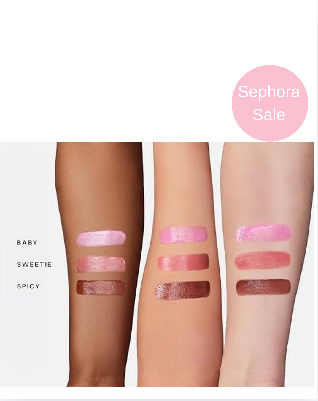 SEPHORA SALE Saie Dew Blush Trio Gift Set