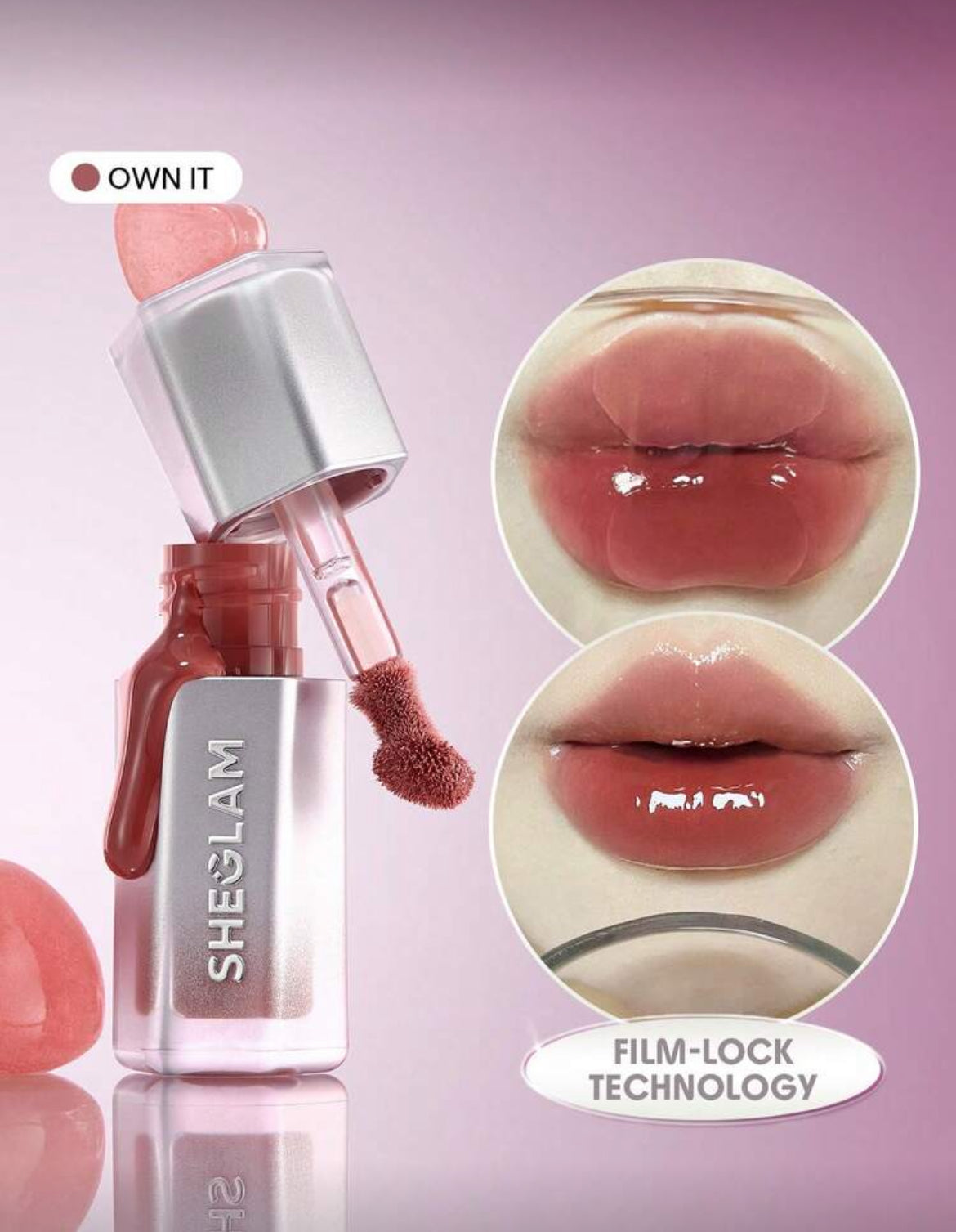 Glass Lock Air Brillo Labial intransferibles