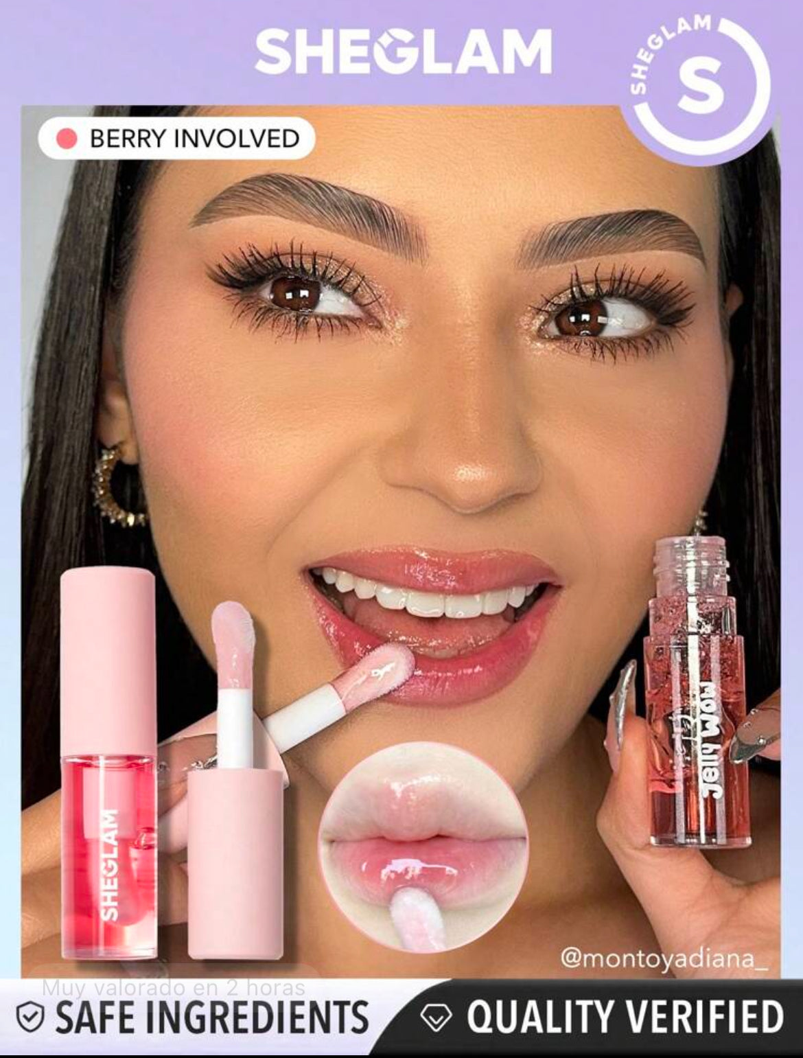 Aceite hidratante para labios Jelly Wow