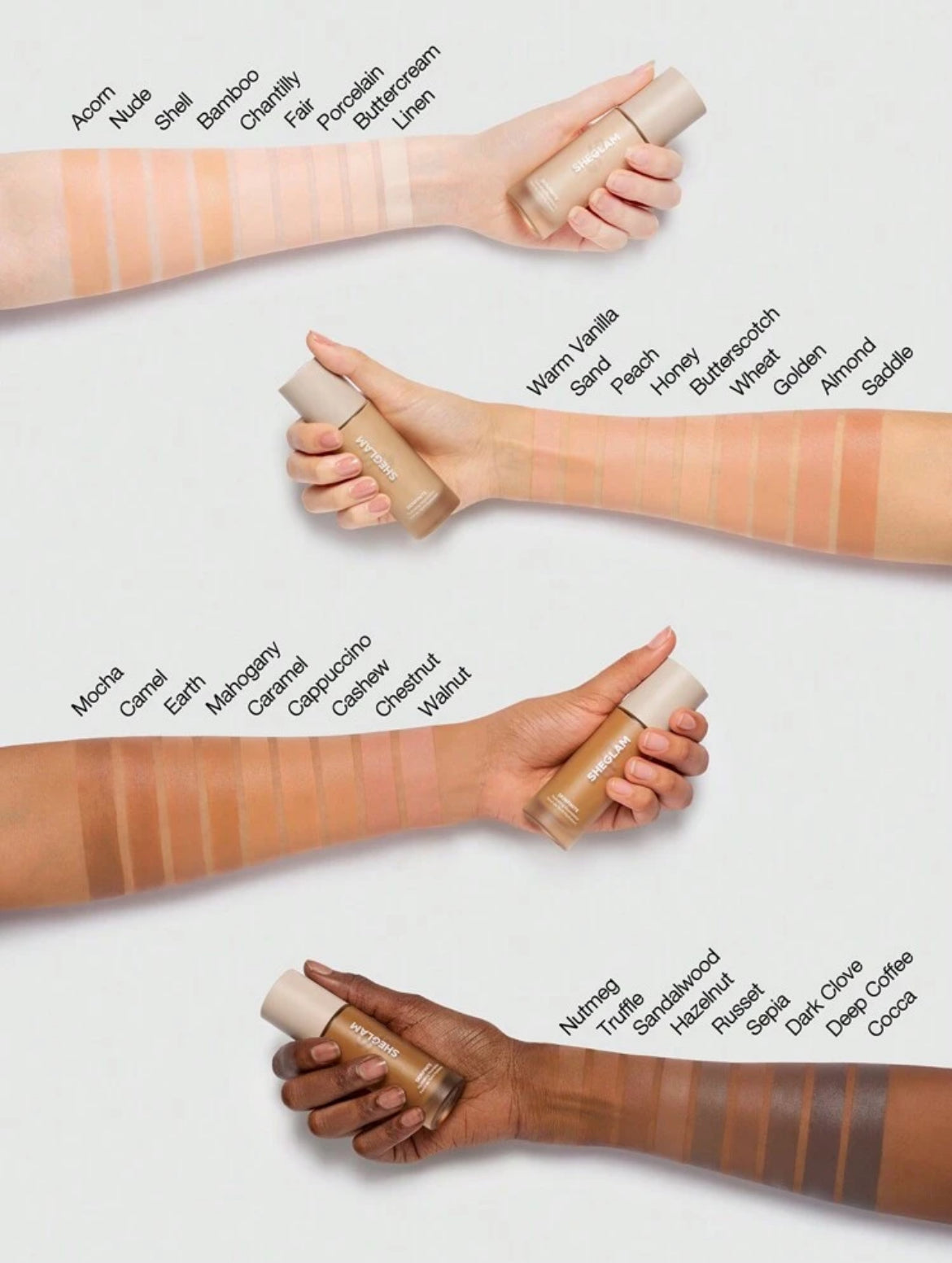 Base de maquillaje hidratante Skinfinite-Bamboo ✔️