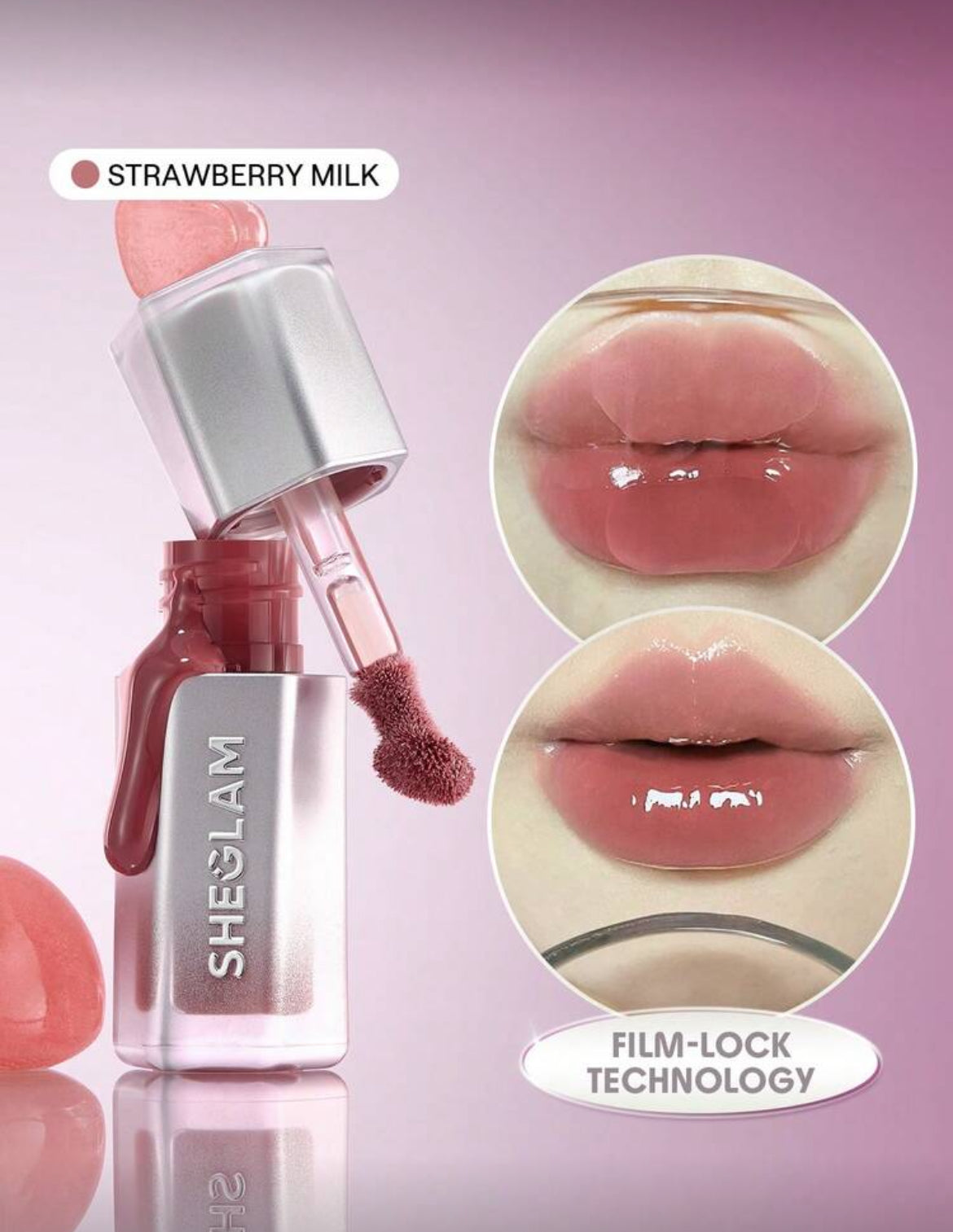 Glass Lock Air Brillo Labial intransferibles