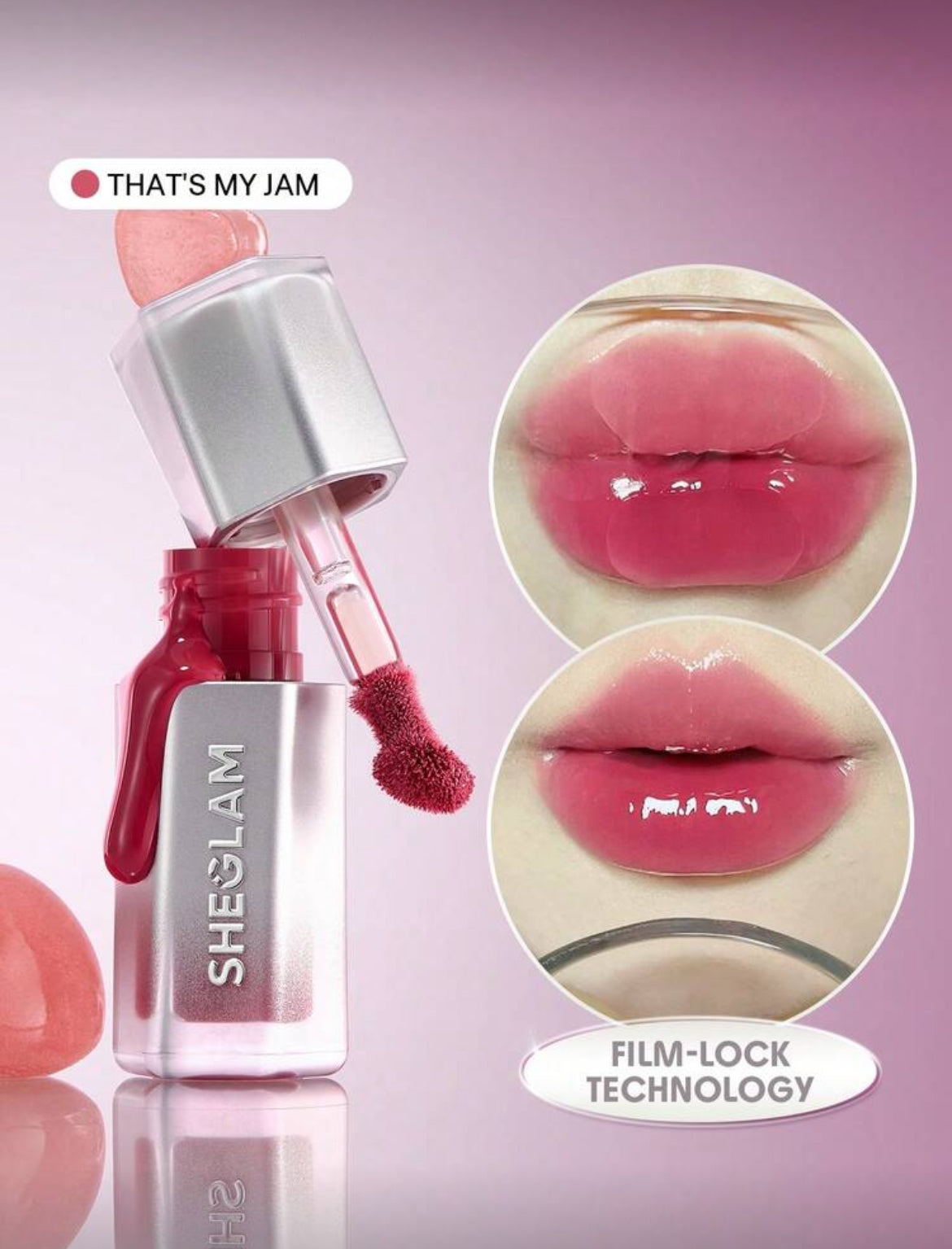 Glass Lock Air Brillo Labial intransferibles