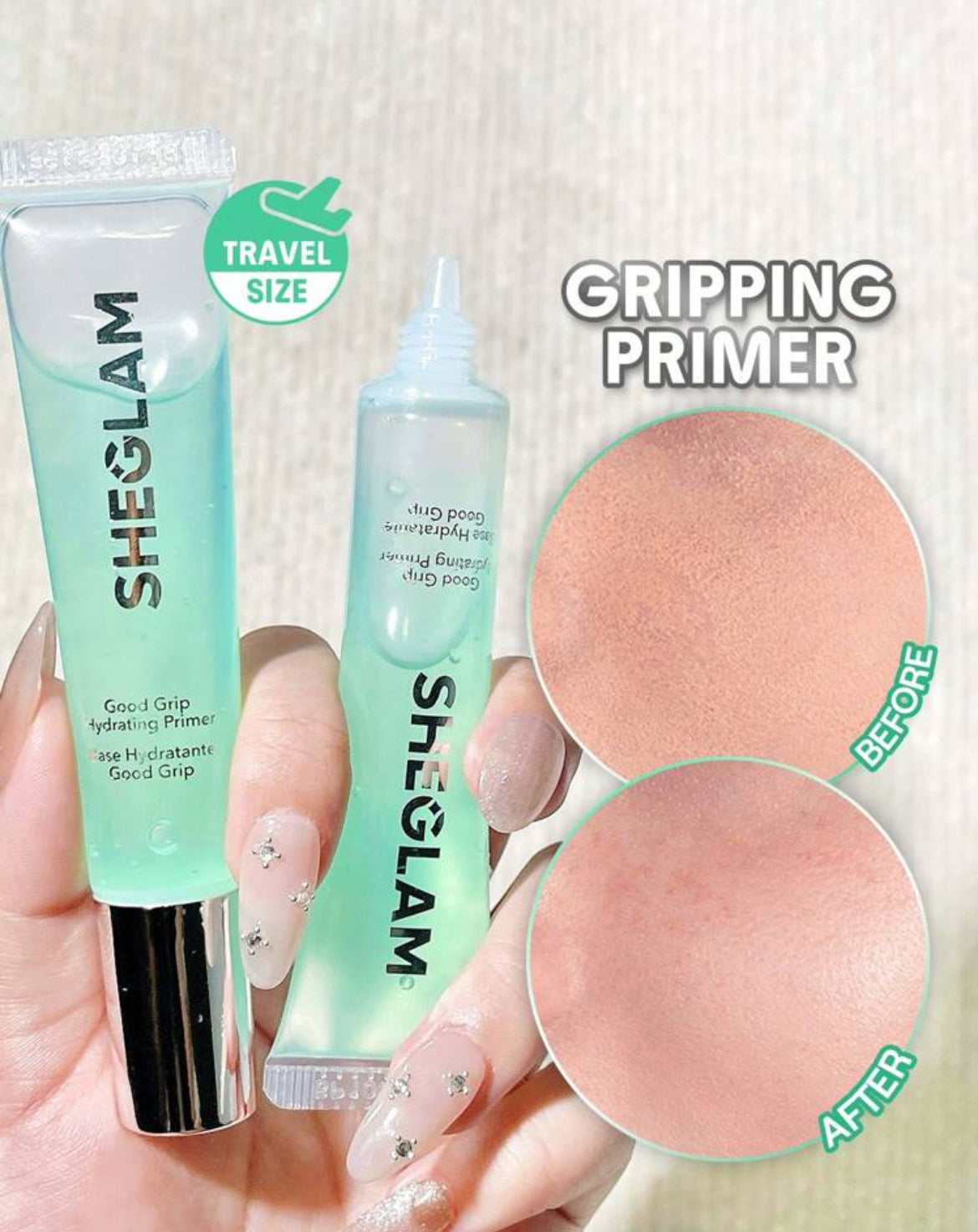 Prebase hidratante Good Grip - Tamaño de viaje