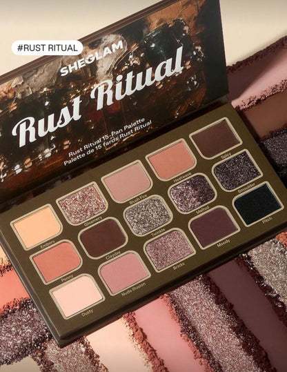 Paleta sombras Sheglam 15 colores