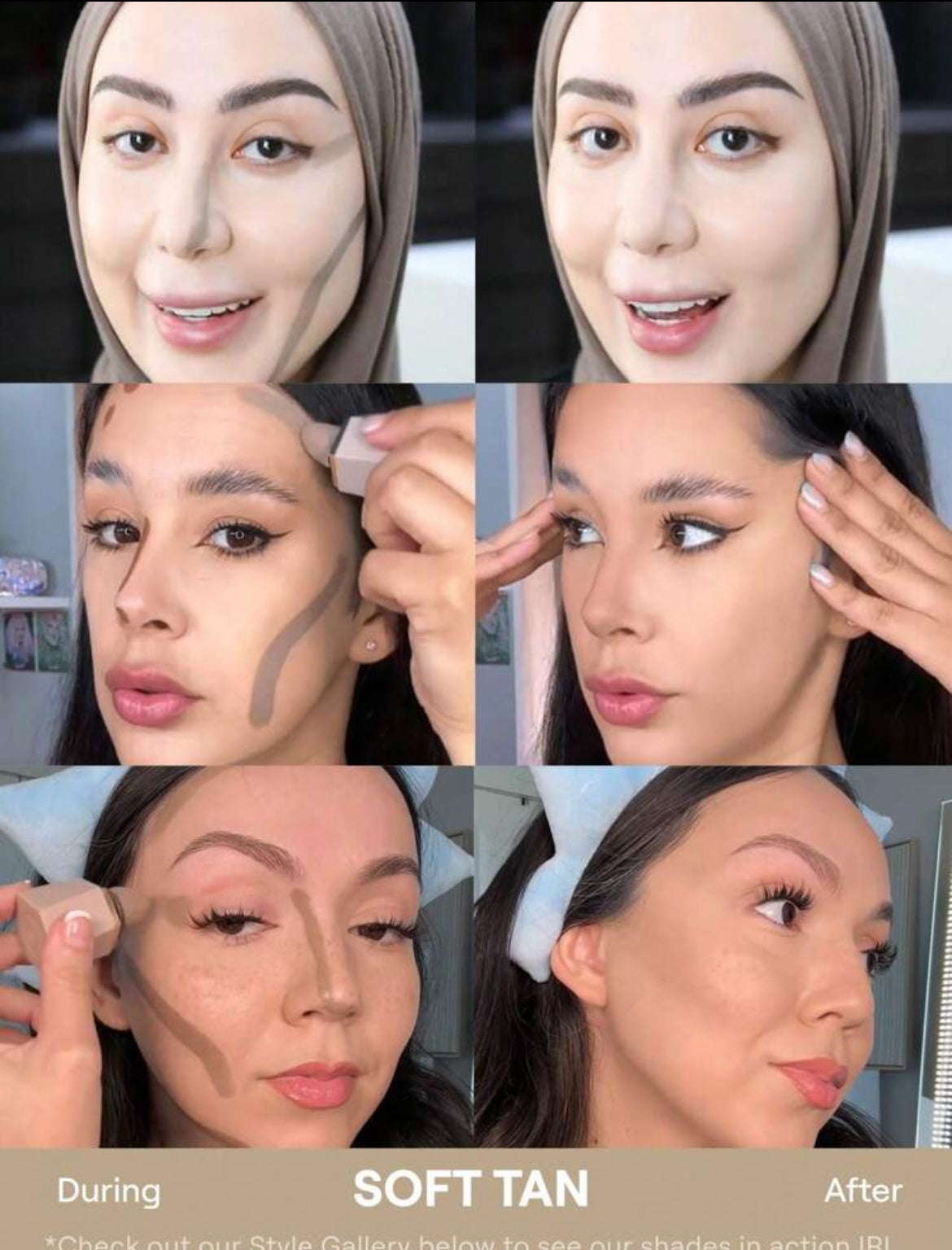 Contorno líquido-Soft Tan